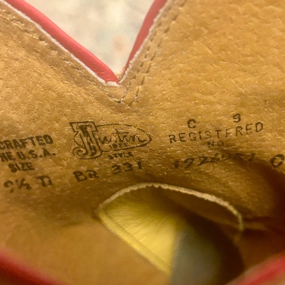 Justin BR331 Bent Rail Boots 9.5 D - Picture 8 of 8